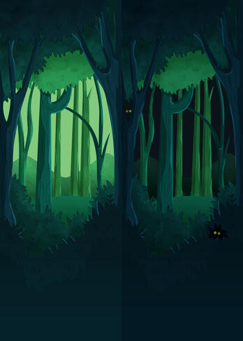 Woodlands backdrop (desktop)