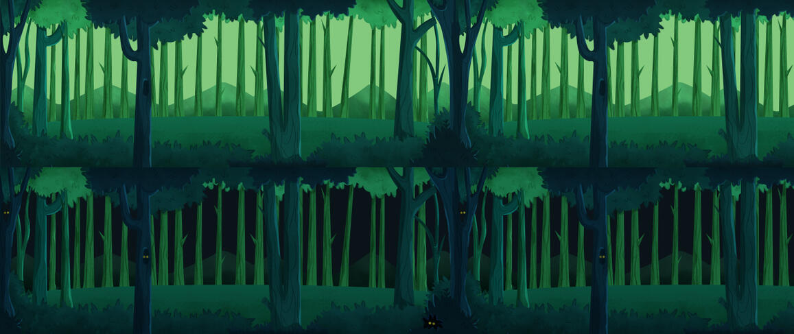 Woodlands backdrop (mobile)