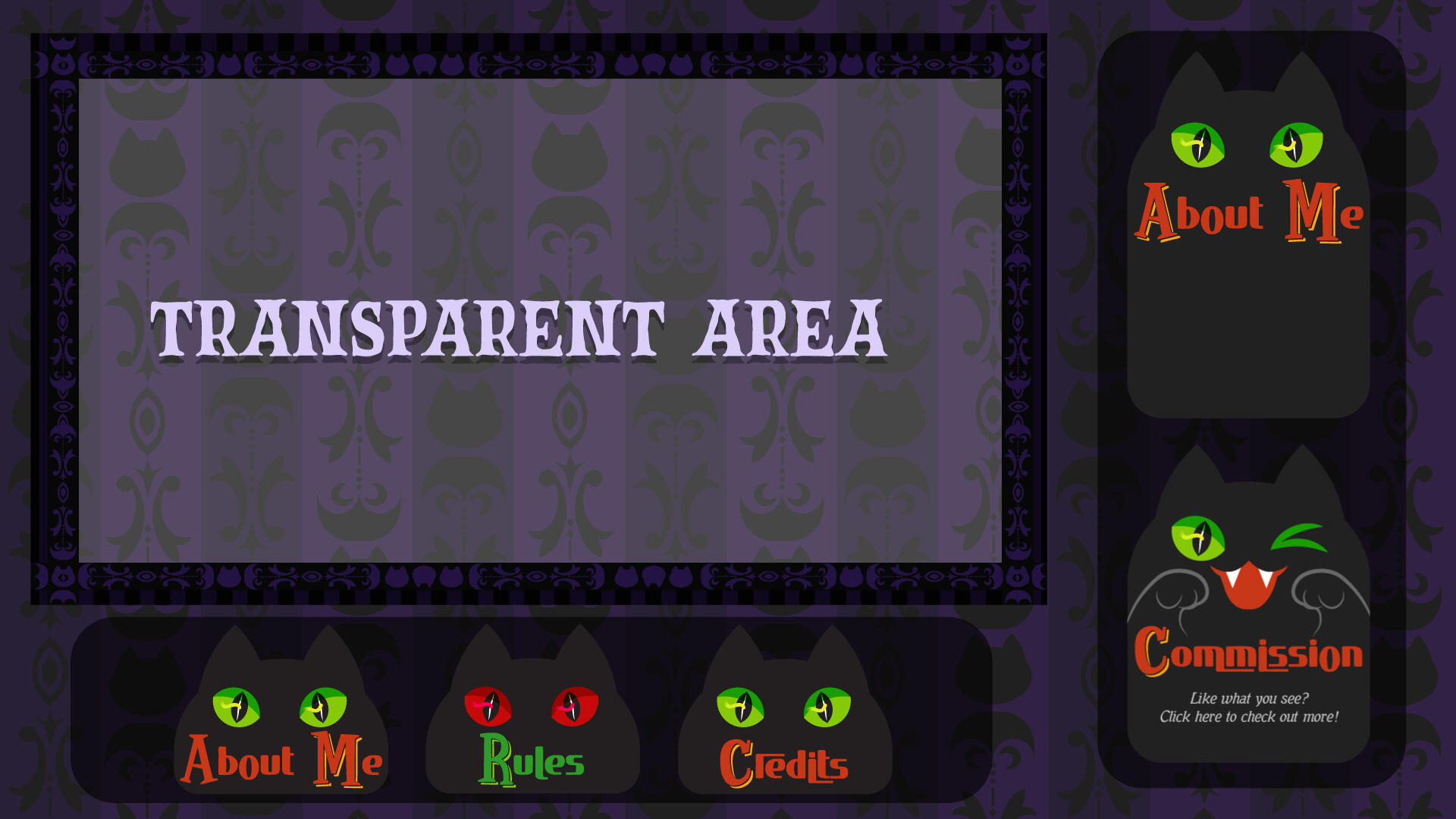 Personal Twitch Overlay and Panels